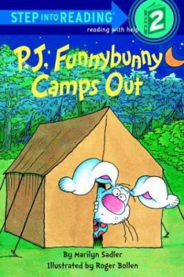 P.J. Funnybunny Camps Out 0679932690 Book Cover