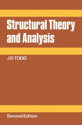 Structural Theory and Analysis 0333323122 Book Cover