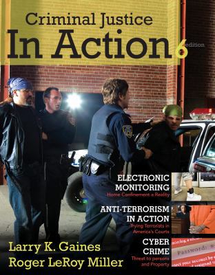 Criminal Justice in Action 0495812455 Book Cover