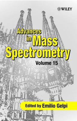 Advances in Mass Spectrometry 0471891533 Book Cover