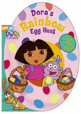 Dora's Rainbow Egg Hunt 141690798X Book Cover