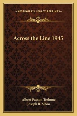 Across the Line 1945 1162739754 Book Cover