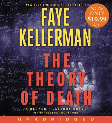 The Theory of Death: A Decker/Lazarus Novel 0062562304 Book Cover