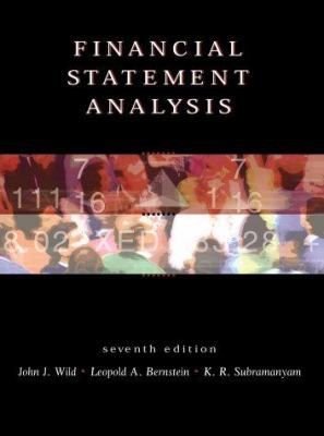 Financial Statement Analysis 007232113X Book Cover