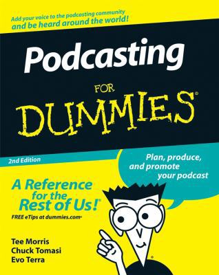 Podcasting for Dummies 047027557X Book Cover