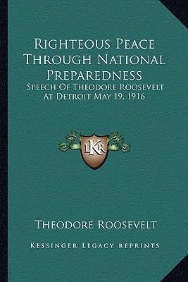 Righteous Peace Through National Preparedness: ... 1162959126 Book Cover