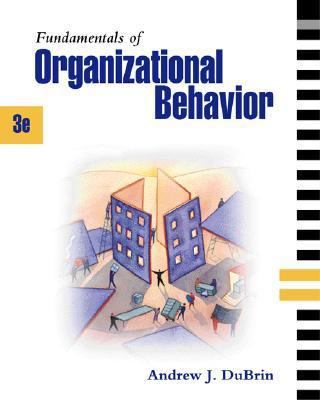 Fundamentals of Organizational Behavior 0324259921 Book Cover