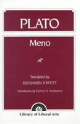 Plato: Meno B0072AWZHC Book Cover
