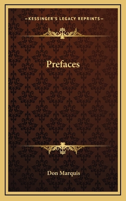 Prefaces 1163737313 Book Cover
