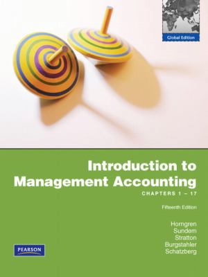 Introduction to Management Accounting: Chapters... 0138000921 Book Cover