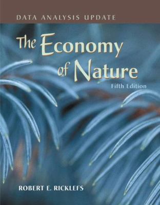 The Economy of Nature Data Analysis Update 0716777622 Book Cover