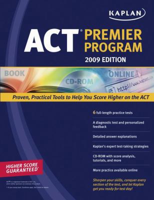 Kaplan ACT Premier Program [With CDROM] 1419552376 Book Cover