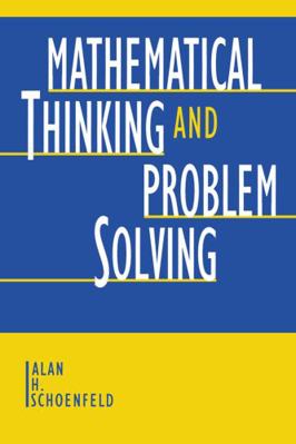Mathematical Thinking and Problem Solving B000H6996I Book Cover