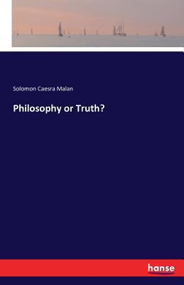 Philosophy or Truth? 374281432X Book Cover