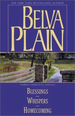 Belva Plain, Three Complete Novels : Blessings,... 0517222477 Book Cover