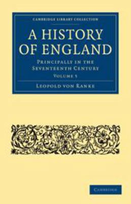 A History of England: Volume 5: Principally in ... 0511701896 Book Cover