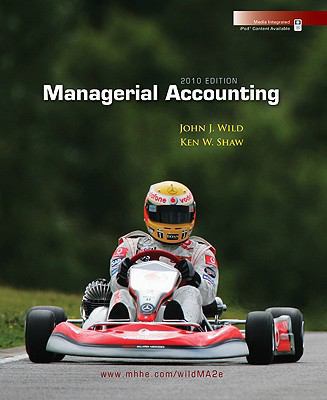 Managerial Accounting 2010 Edition 0073379581 Book Cover
