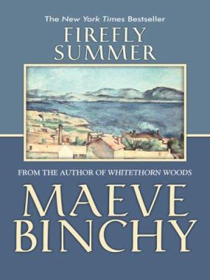 Firefly Summer [Large Print] 0786297751 Book Cover