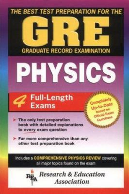 GRE Physics (GRE Test Preparation) 0878918485 Book Cover