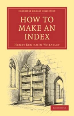 How to Make an Index 0511731515 Book Cover