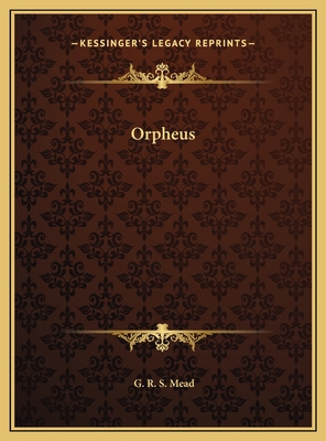 Orpheus 1169734804 Book Cover