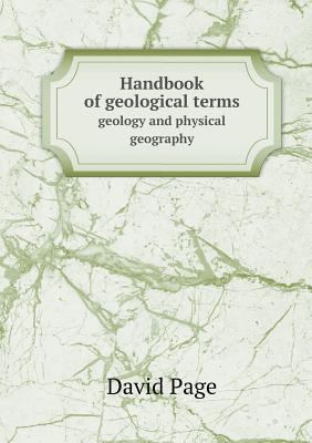 Handbook of geological terms geology and physic... 5518575998 Book Cover