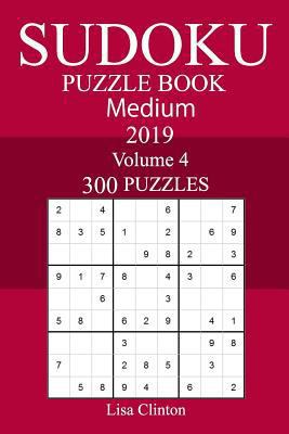 300 Medium Sudoku Puzzle Book 2019 1727257790 Book Cover