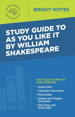 Study Guide to As You Like It by William Shakes... 1645425525 Book Cover