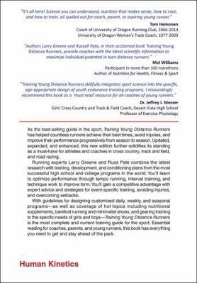 Training Young Distance Runners 1450468845 Book Cover