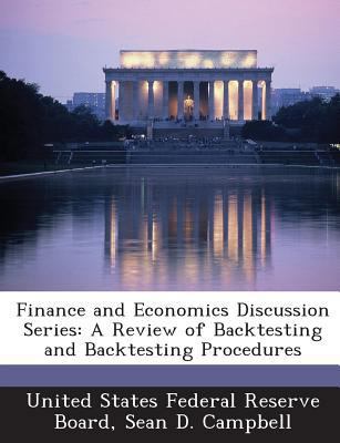 Finance and Economics Discussion Series: A Revi... 1288711603 Book Cover