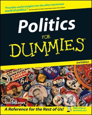Politics for Dummies 0764508873 Book Cover