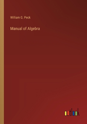 Manual of Algebra 3385239141 Book Cover