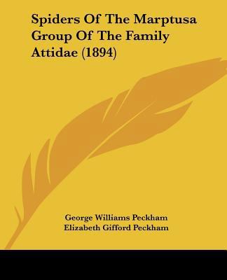 Spiders Of The Marptusa Group Of The Family Att... 1120713005 Book Cover