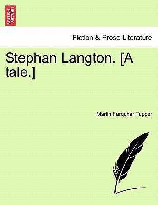 Stephan Langton. [A Tale.] 1240867077 Book Cover