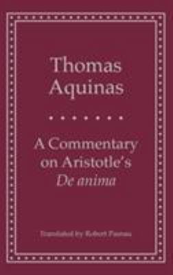 A Commentary on Aristotle's 'de Anima' 0300074204 Book Cover