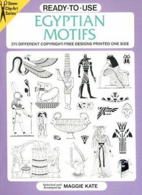 Ready-To-Use Egyptian Motifs 0486401057 Book Cover