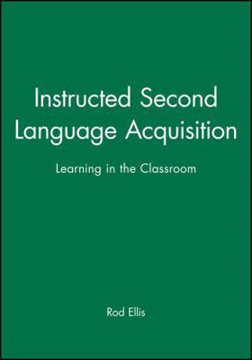 Instructed Second Language Acquisition 063116202X Book Cover