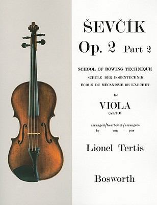 Sevcik for Viola: Op. 2, Part 2: School of Bowi... 1846090172 Book Cover