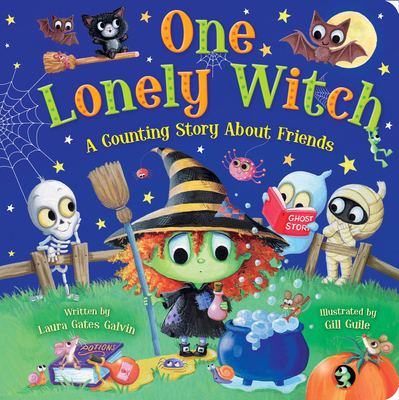 One Lonely Witch: A Halloween Counting Story 1638544212 Book Cover