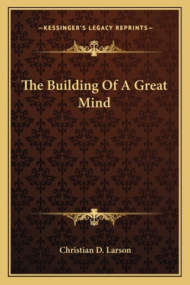 The Building Of A Great Mind 1162824794 Book Cover