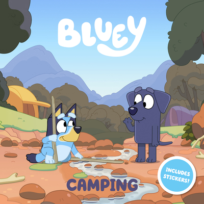 Bluey: Camping 0593519108 Book Cover