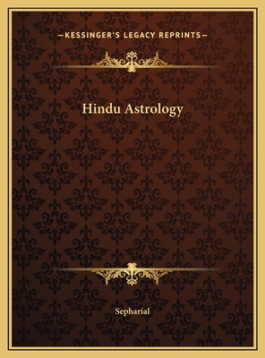 Hindu Astrology 1169634400 Book Cover