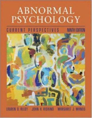 Abnormal Psychology: Current Perspectives with ... 0072878703 Book Cover