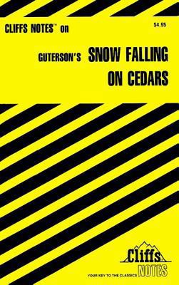 Cliffsnotes on Guterson's Snow Falling on Cedars 0764585673 Book Cover