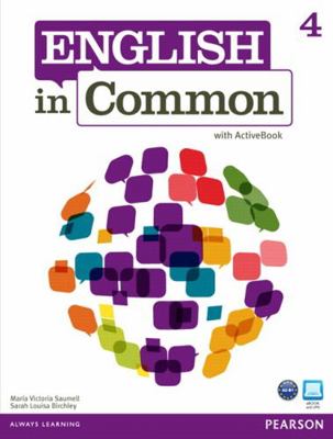 English in Common 4 Stbk W/Activebk 262728 0132627280 Book Cover