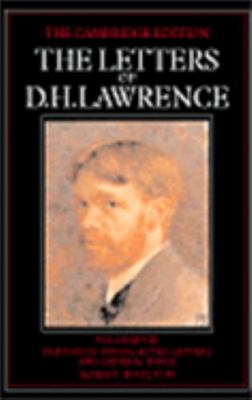 The Letters of D. H. Lawrence 0521231175 Book Cover