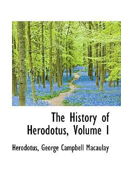 The History of Herodotus, Volume I 1103418955 Book Cover