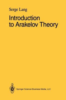 Introduction to Arakelov Theory 1461269911 Book Cover