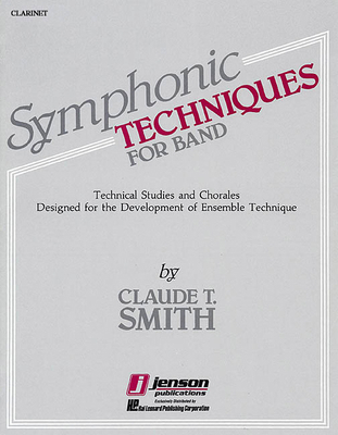 Symphonic Techniques for Band: BB Clarinet 0634008331 Book Cover