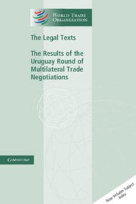 Legal Texts Results of the Uruguay Round B00283P1GK Book Cover